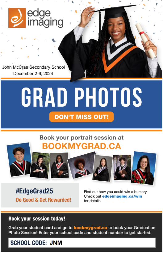 Grad photos poster